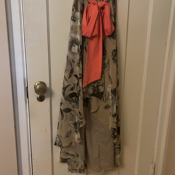 Ladies maxi hi low floral dress - Picture 3 of 4